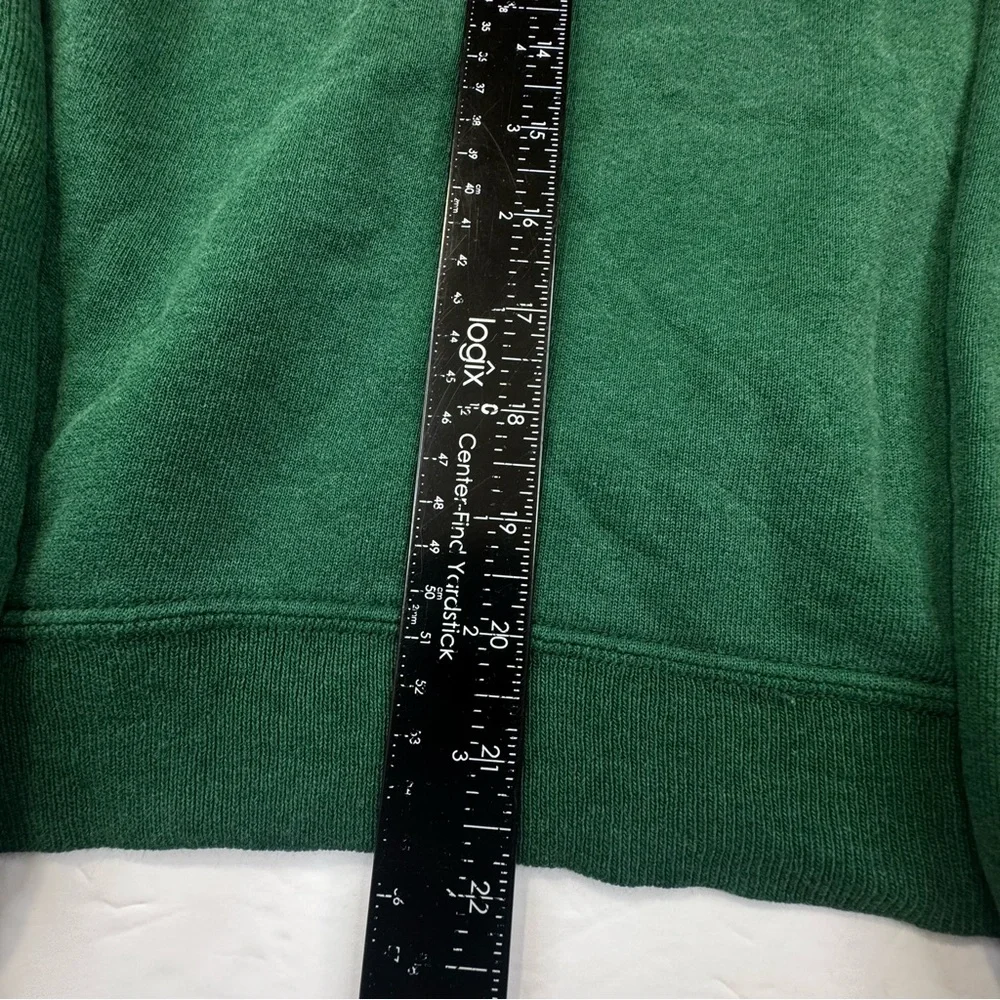 VTG Clarkson University Hanes Sweatshirt Men Large Green Crewneck Golden Knights - Picture 8 of 11